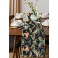thumbnail image 2 of Hokiten Table Runners 108 Inches Long Dress Scarves, Palm Forest Farmhouse Coffee/Dining/Kitchen Table Runner for Living Room, Country Summer Tropical Plants Forest 13x108 Inch, 2 of 7