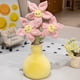 thumbnail image 1 of Plush Toy Series Animal Kapibala Plush Toy Wedding Toss Doll Peach Blossom Yellow 40cm, 1 of 1