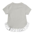 thumbnail image 6 of Futezty Girls Summer Outfits, 4th of July Baby Girl Outfits Toddler Baby Girls 2Pcs Pants Set 1Y 2Y 3Y 4Y 5Y 6Y Sling Plain Camisole Ruffle Short Denim Pants Children Cozy Outfits Suit, 6 of 9