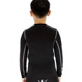 thumbnail image 4 of LANBAOSI Boys Compression Shirts Long Sleeve Sports Athletic Shirts Size 5, 4 of 7