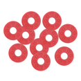 thumbnail image 4 of Arandela de Bloqueo de Correa de Goma Sunnimix 10 Piezas para Bajo de Guitarra Eléctrica Acústica rojo, 4 of 8