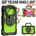 thumbnail image 3 of Decase Shockproof Case for Lenovo Tab One 8.7" / K9 2025,3 in 1 Heavy Duty Kids Silicone Cover Bulit in Screen Protector,Full-Body Tablet Case with Rotating Handle Stand,B, 3 of 9