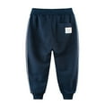 thumbnail image 2 of Gyratedream 3-11Y Little Kid Big Boys Basic Drawstring Sweatpants Active Jogger Pants, 2 of 10