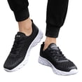 thumbnail image 4 of Tangnade Casual Shoes Men Sneakers Summer Lightweight Breathable Casual Shoes Mesh Lace Up Sneakers Casual Running Shoes, 4 of 5
