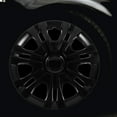 thumbnail image 1 of unbranded Cubiertas Centro Negras Elegante Material Resistente Montaje Sin Herramientas, 1 of 6