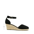thumbnail image 2 of DREAM PAIRS Women's Espadrilles Closed Toe Ankle Strap Dressy Platform Wedge Sandals, 2 of 5