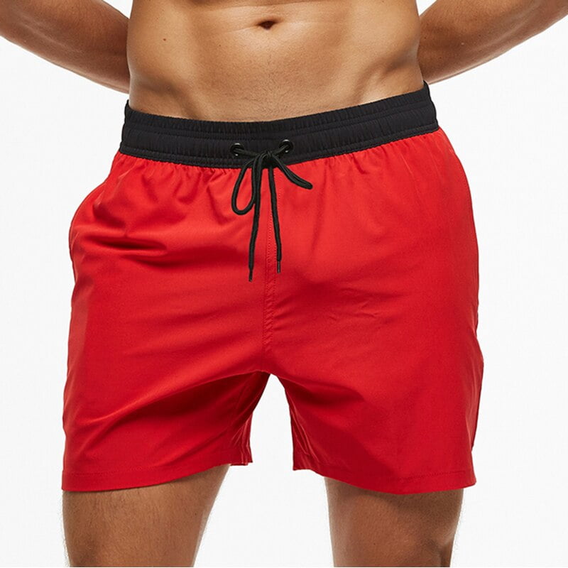 Bañador Para Hombre Elástico - Estilo Bikini Con Anillo Tórico Y Bolsillos, Ideal Para Playa Y Piscina