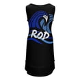 thumbnail image 3 of Rod Wave Wavy Drip Sleeveless U-Neck Fake Two Piece Dress dresses ladies summer birthday dresses for women, 3 of 6