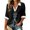 White, variant on Bexdxz Polo Shirts for Women Three-Quarter Sleeve Vintage Printed Memorial Never Forget 9/11 25th Polo Shirt V Neck Tops Dark Blue XL