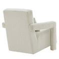 thumbnail image 4 of Modway Mirage Boucle Upholstered Armchair in Ivory, 4 of 9