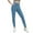 Sky Blue, variant on FAIWAD Girls Seamless Stretchy Leggings High Waisted Workout Gym Tights Solid Color Casual Sports Dance Activewear