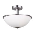 thumbnail image 1 of Salzburg Semi Flush Mount - Brushed Nickel, 1 of 2