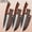 3PCS, variant on 1-3PCS High Carbon Steel Boning Knife with Knife Sheath Sharp Kitchen Chef Knife Multipurpose Utility Knife for Cooking Fruit Vegetable Fish Meat Hand Forged Handmade Wood Handle Barbecue Cleaver