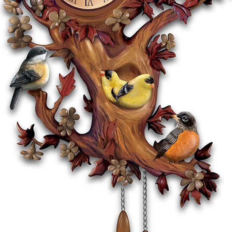 The Bradford Exchange Treetop Chorus Songbird Sculptural Wall