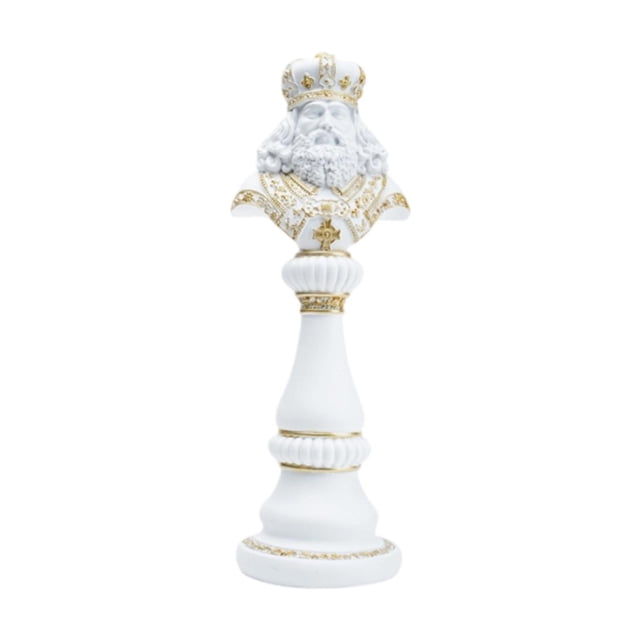 Piezas de ajedrez Estatua Escultura Centro de mesa Decorativo Elegante Único Ideal Rey
