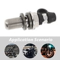 thumbnail image 4 of KAKOWELY brake caliper bleed valve Banjo Bolt Brake Caliper Bleeder Screws With Cover Wheel Cylinder Bleeder Valve Screws Bleeding Screw Bleed Kit For Caliper Repair Part, 4 of 5