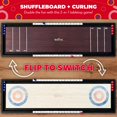 thumbnail image 2 of Juego de mesa SWOOC Games 2-en-1 Shuffleboard and Curling, 2 of 6