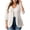 White, variant on akafmk Plus Size Cardigan for Women 3/4 Sleeve Cardigan Open Front Solid Color Casual Drape Lightweight Cardigan Fall Tops, Size XL