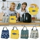 thumbnail image 1 of Bolsa de Almuerzo Portátil, Diseño de Nevera Térmica, Material Poliéster Transpirable, Bolsa de Hielo para Picnic Al Aire Libre, Solución de Almacenamiento para Viajes, Tamaño Compacto, 23,5 X 19,5 X, 1 of 2