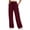 Wine, variant on QASIEATN Women Fleece Baggy Sweatpants with Pockets Wide Straight Leg High Waist Joggers Pants Winter Clothes