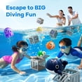 thumbnail image 6 of Kids Pool Diving Toys, Water Swimming Dive Pool Game, Toddler Bath Toy Play Set W/ Fish Box Floating Animals, Fun Outdoor Beach Lake Swim Summer Party Gift 3 4 5 6 7 8 10 12 Year Old Boy Girl, 6 of 7