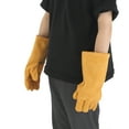thumbnail image 5 of Hyper Tough Leather Welding Working Gloves, 1 pair, 5 of 11