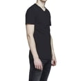 thumbnail image 2 of Jack & Jones Camiseta para Hombre, Pack de 2 - JACBASIC V-NECK TEE, Manga corta, lisa, algodón Negro S (Small), 2 of 3