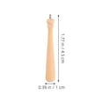 thumbnail image 5 of YOSADIER 50Pcs Mini Baseball Keychain Wooden Metal Elegant Design for Sports Enthusiasts Party Favors, 5 of 8
