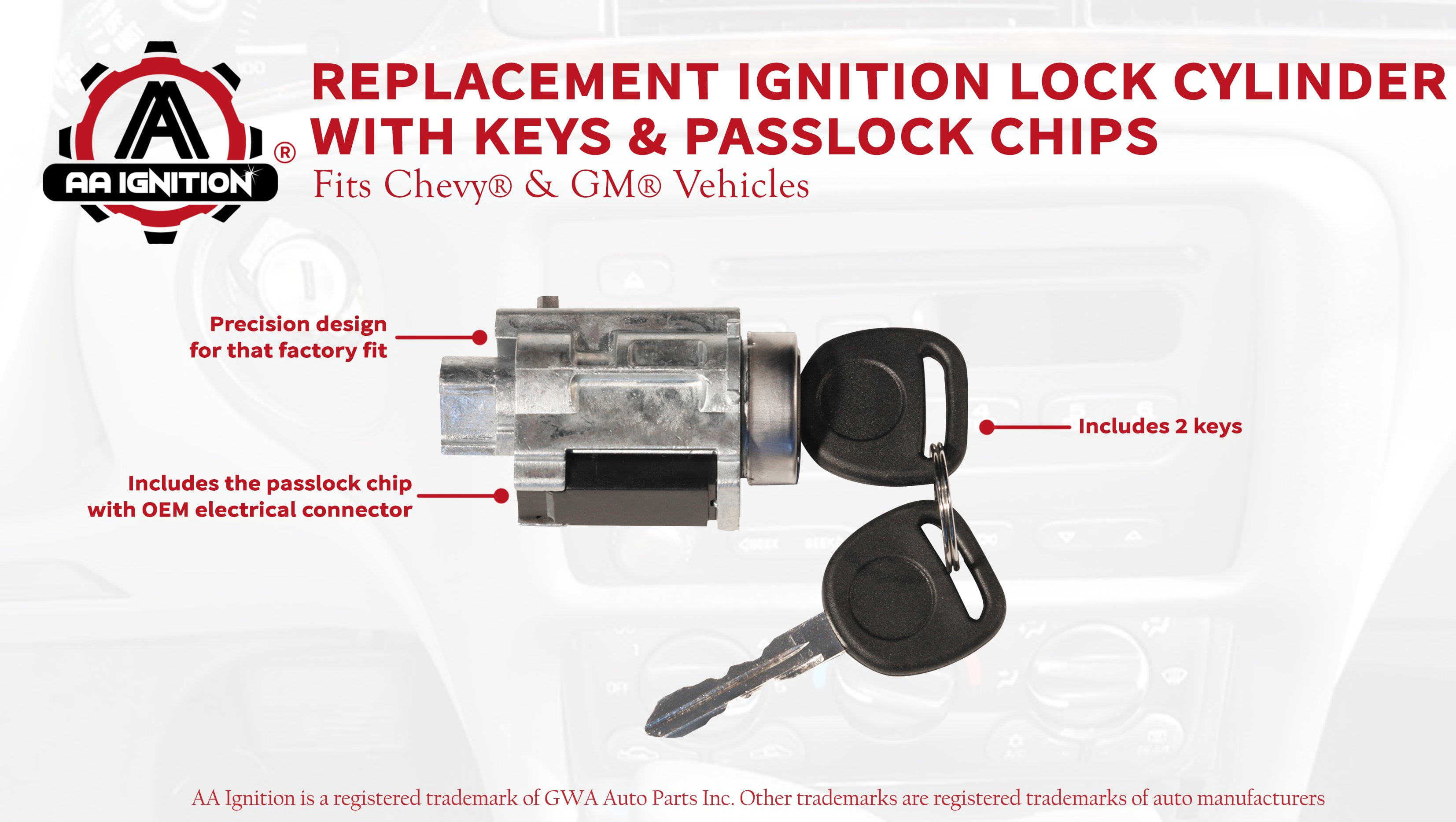 Big 56476 NEW Bobby-Car Ignition Lock