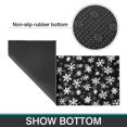 thumbnail image 6 of Black Christmas Snowflake Pattern Kitchen Rugs Sets Of 2,Anti Fatigue Kitchen Mat Rugs Non Slip Washable,Decorative Kitchen Floor Mats for Kitchen,Sink,Laundry,17"x30"+17"x47", 6 of 7