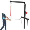 thumbnail image 1 of Práctica, Entrenador De Swing De Golf, Equipo De Ayuda Para Entrenamiento De Swing De Golf Para Principiantes Al Aire Libre De Acero Para Accesorios De Golf De Interior Kearding OD013039-00, 1 of 6