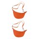 thumbnail image 1 of Monedero Casual Nylon Bandolera Qarigey 2piezas Naranja, 1 of 1