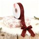 thumbnail image 4 of Cinta de Terciopelo Burdeos de 5 Yardas con Purpurina Satinada Flocada de 1 a 4 Cm de Ancho, Ideal para Envolver Regalos Navideños, Hacer Moños, Decorar Fiestas y Manualidades., 4 of 6
