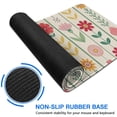 thumbnail image 6 of Long Mouse Pads for Desk,Pioneer Flower Floral Print Pattern Desk Mats on Top Of Desks, Desk Mouse Pad Extra Large with 3mm Non-Slip Base and Stitched Edge for Gaming,Office,Work,Home 31.5"x11.8", 6 of 6