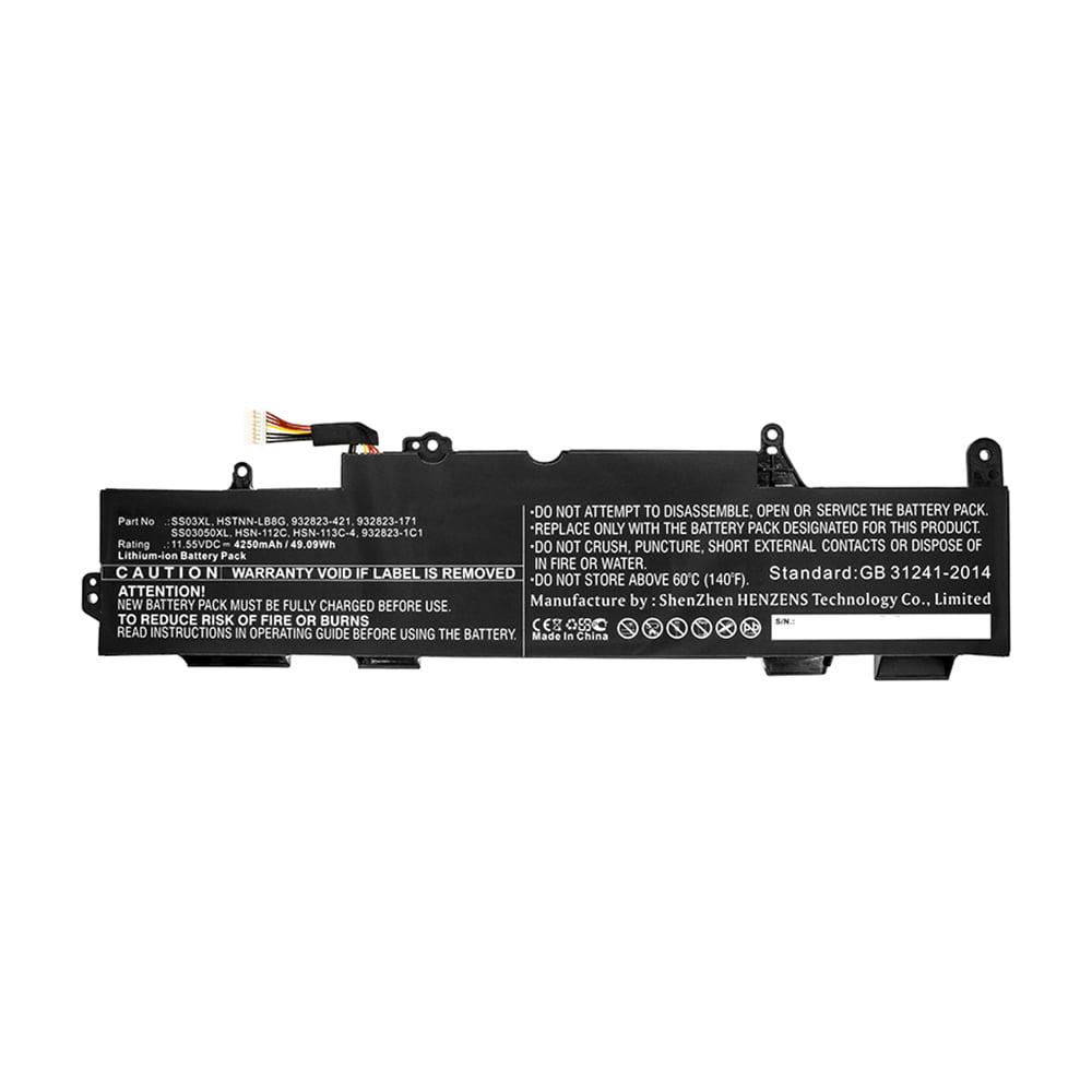 badminton versnelling Riet Synergy Digital Laptop Battery, Compatible with HP ZBook 14u G6 6TP71EA  Laptop, (Li-ion, 11.55V, 4250mAh) Ultra High Capacity, Replacement for HP  932823-171, 932823-1C1, 932823-271, 932823-2B1 Battery - Walmart.com