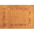 thumbnail image 1 of Ahgly Company Indoor Rectangle Abstract Brown Contemporary Area Rugs, 6' x 9', 1 of 4