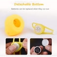 thumbnail image 3 of Duck Bike Bell, Rubber Duck Bike Accessories with LED Light Cute Propeller Handlebar Bike Horns, 3 of 5