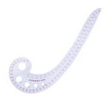 thumbnail image 2 of 4Pcs Plastic DIY Sewing Ruler French Curve Measuring Template Tailor Drawing Painting Craft Tool, 2 of 8
