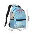 thumbnail image 2 of Yiaed Sea and Fish Print School Backpack College Backpack Daypacks for Students High School Spacious and Durable Daypack for Work and Travel-One Size, 2 of 6