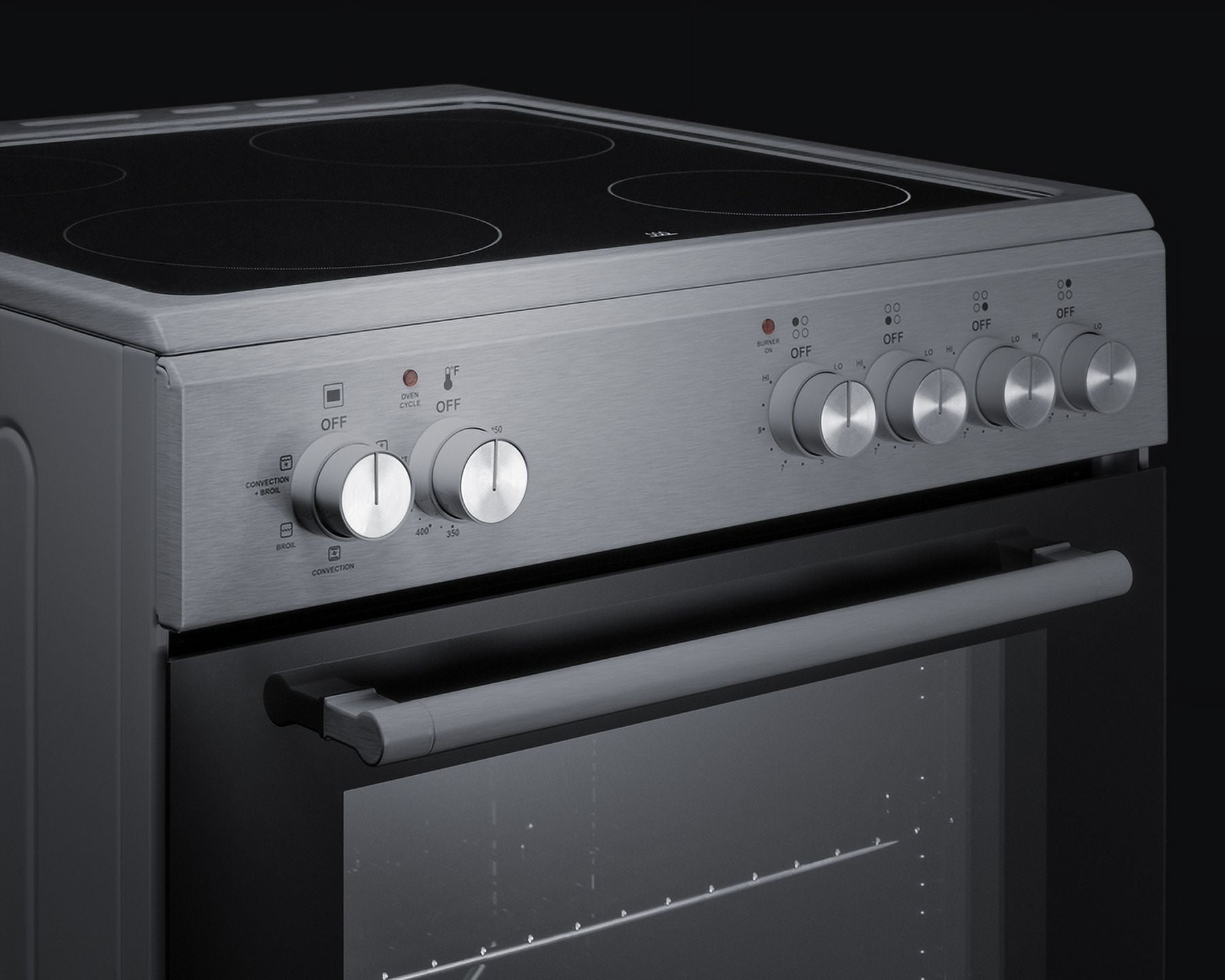 20" Wide Electric Smooth-Top Range