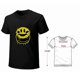 thumbnail image 4 of Yellow Smiling Face T-shirt Ghost Face T-shirt Funny T-shirt Unisex tees Gift shirt, 4 of 5