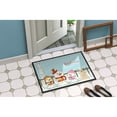 thumbnail image 4 of Carolines Treasures Merry Christmas Carolers Cocker Spaniel Buff Door Mat Indoor Rug or Outdoor Welcome Mat 24x36, 4 of 4