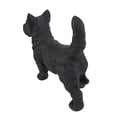 thumbnail image 3 of Cast Iron Scottish Terrier Dog Statue Black Enamel Scottie, 3 of 4