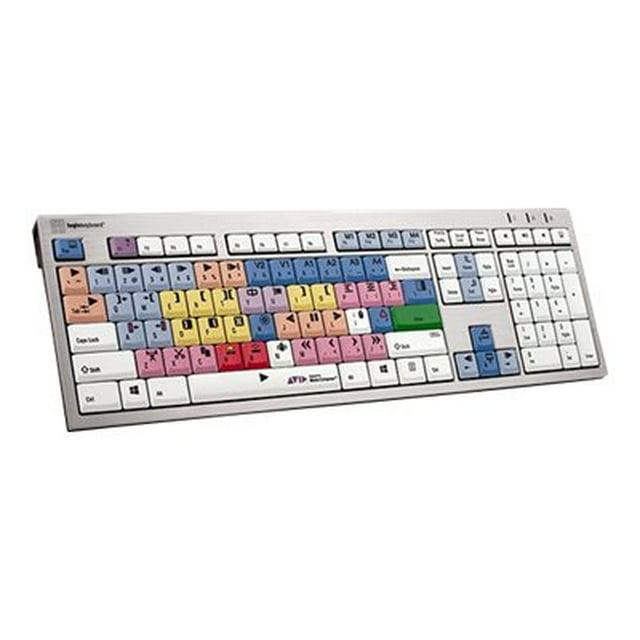 LogicKeyboard Avid Media Composer Slimline - Keyboard - USB - US English - key switch: Scissor-Key