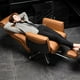 thumbnail image 2 of Lumbar Back Support Office Chair Cover Stretch Caster Wheels Office Chair Modern Multifunction Silla Giratoria Office Furniture My Lux Decor Round, 2 of 27