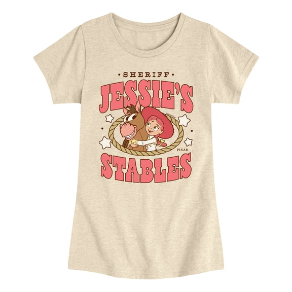 Toy Story 5 - Sheriff Jessie's Stables - Youth Girls Fitted Short Sleeve T-Shirt