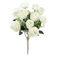 thumbnail image 1 of TechWave Flower Flowers Rose Wedding Bouquetss Floral Rose Flower Silk Flower Hand Tied Bouquet All Wedding Decorations String of Flowers Wedding Arch Flowers Dried Peony Flowers in Vase Large Roses, 1 of 7
