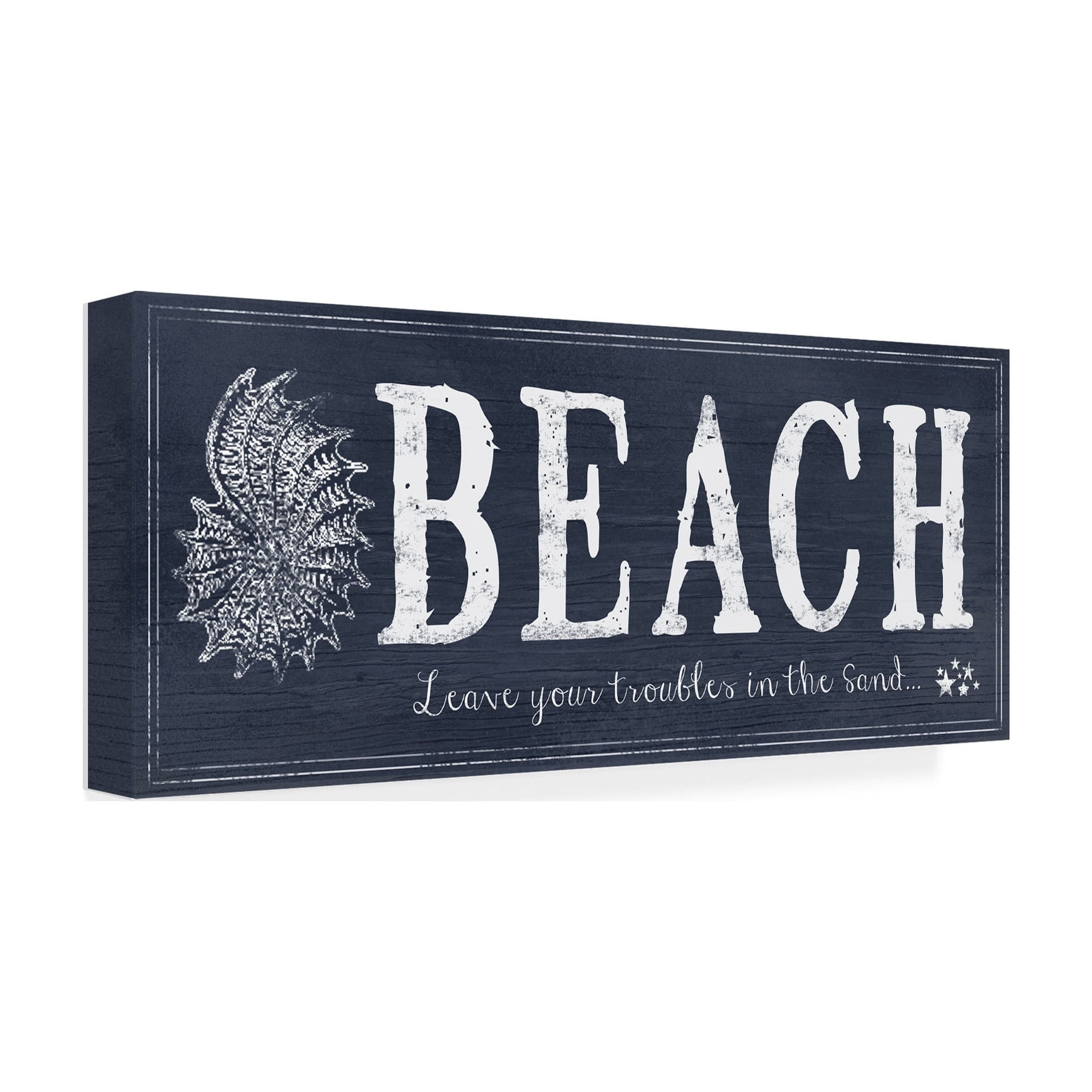 Trademark Fine Art 'Beach 2' Canvas Art by ALI Chris