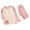 Pink, variant on WXFAZCVU Pajamas for Girls Warm Fleece Lined Underwear Set Long Sleeve Shirt and Pants Outfits Size 14-15Years