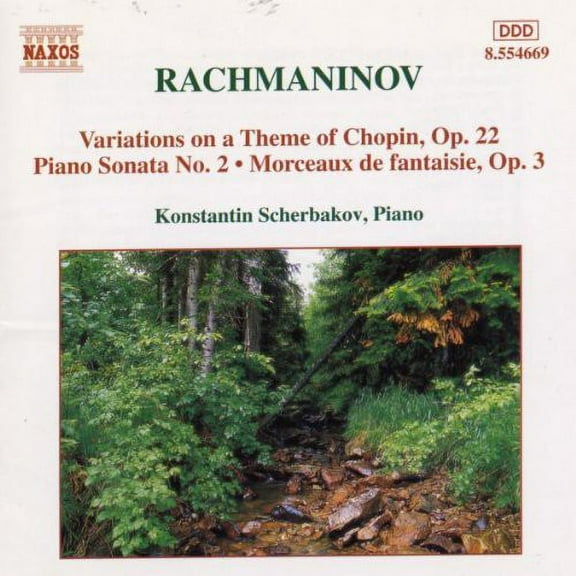 Konstantin Scherbakov - Piano Sonata 2 / Variation on Theme By Chopin - Music & Performance - CD